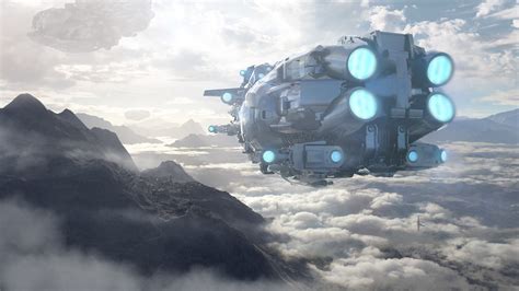 Digital Art Vehicle Science Fiction Futuristic HD Wallpaper