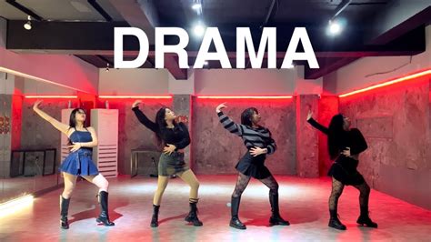 PRACTICE aespa 에스파 Drama aespa drama dance cover 에스파 드라마 안무 거울