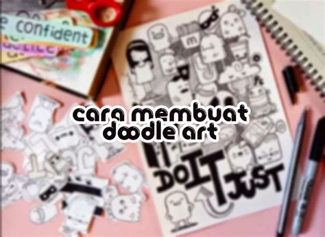 Cara Lukis Doodle Pin Oleh Letter U Di Doodling Cara Menggambar