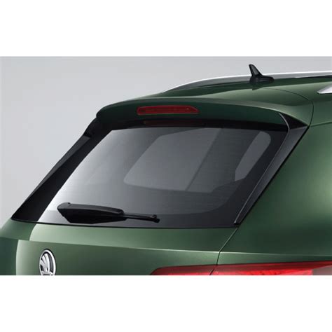 Original Skoda Karoq Vertikalspoiler Heckspoiler Heckklappe Deflektoren