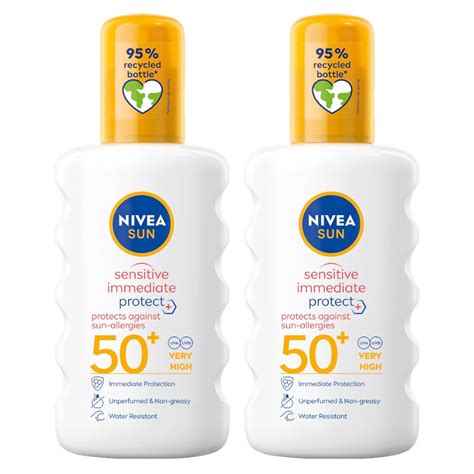 Set X Spray De Protectie Impotriva Alergiilor Solare Nivea Sun