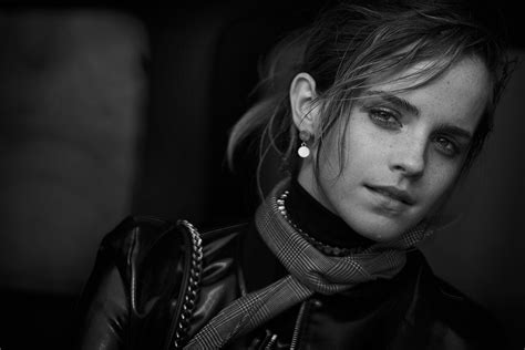 Black And White Portraits Of Emma Watson