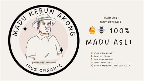 Produk Madu Kebun Akong Shopee Indonesia