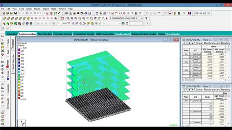 Slab Design Staad Pro YouTube