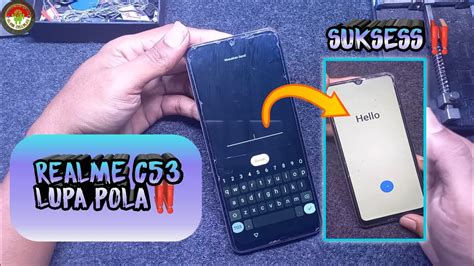 REALME C53 LUPA PIN POLA LAYAR INI CARANYA MUDAH TANPA PC YouTube