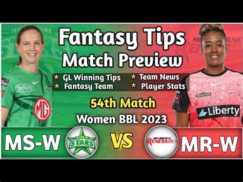 Ms W Vs Mr W Th Match Dream Team Ms W Vs Mr W Dream Prediction