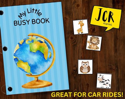 Little Busy Book Printable Busy Book Busy Book Page Toddler Preschool ...