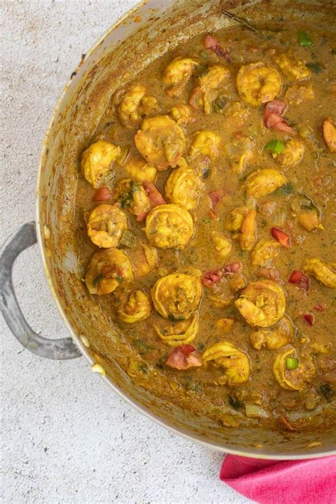 Scrumptious Trinidad Curry Shrimp
