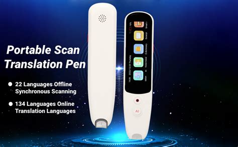 Language Translator Pen 3 0in Touch Screen Smart Pen Scan Translator