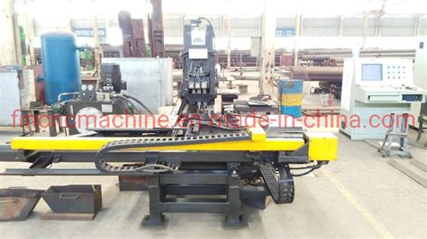 CNC Steel Plate Punching Drilling Marking Machine Machines For Tower