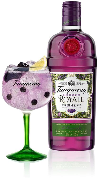 Tanqueray Blackcurrant Royale Gin 70cl 41 3 ABV Only 32 30