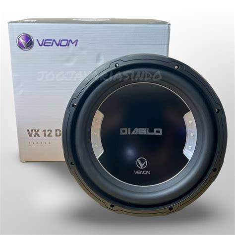 Jual Subwoofer Venom Diablo VX 12D Subwoofer 12 Inch HITAM Shopee