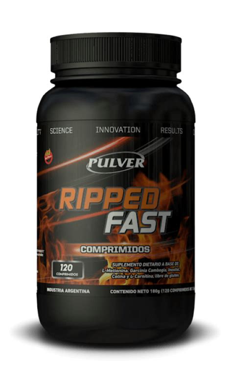 Ripped Fast Pulver Control De Peso Comprimidos