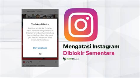 Ciri Ciri Akun Instagram Diblokir Kenali Dan Atasi Mr Cleine