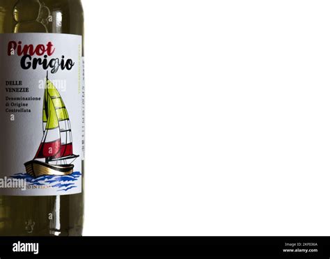 Wine PINOT GRIGIO Stock Photo - Alamy