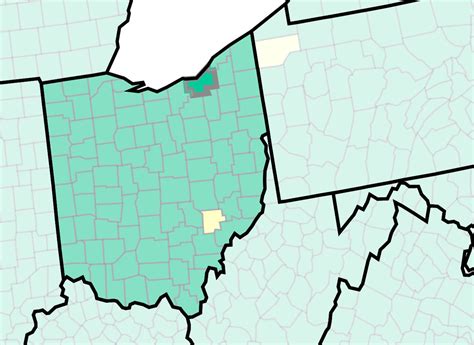 Cuyahoga Nearly All Ohio Counties Green For Low Covid Spread Cdc