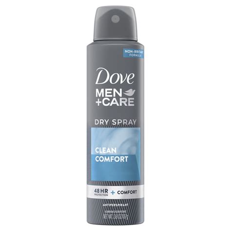 Save On Dove Men Care Clean Comfort 48H Antiperspirant Dry Spray Order