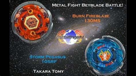 Beybattle Burn Fire Blaze Vs Storm Pegasus Metal Fight Beyblade Epic