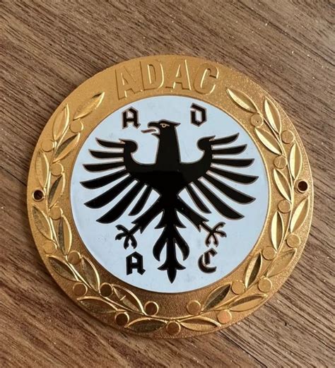 Emblem Figur Plakette Placca ADAC Porsche Catawiki