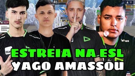 Loud Faz Sua Estreia Na Esl Amassando Yago J Chegou Sendo Mvp Do