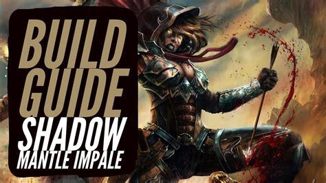 Diablo 3 Demon Hunter Build Guide Shadow Mantle Impale YouTube