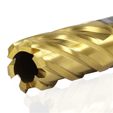 Drillpro HSS Hollow Drill Bit 12 42mm Cutting Diameter Titanium Coated