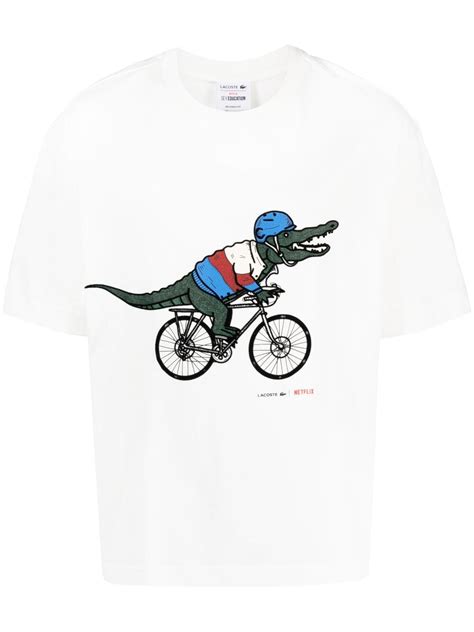 Lacoste X Netflix Sex Education T Shirt Editorialist