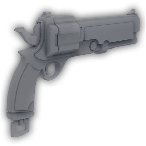 OBJ file Mammoth Pistol 🦣・3D printable model to download・Cults