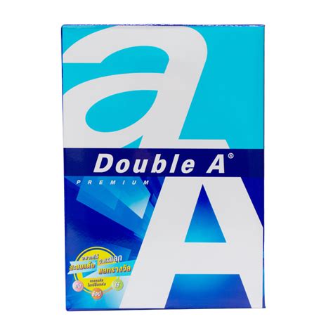 Double A A4 Copy Paper 80 Gsm 1 Ream500 Sheets กระดาษ ขนาด A4 80 แก