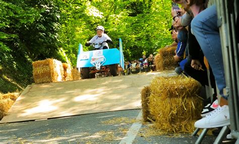 A Crépy en Valois la course de caisses à savon a de nouveau