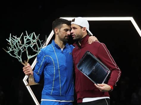 Novak Djokovic Shows His Class In Wishing Success For Grigor Dimitrov