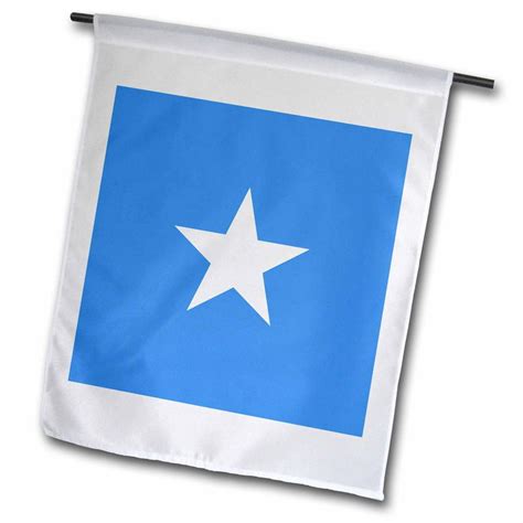 3dRose Flag of Somalia - Somali light sky blue with white star - Somalian African country East ...