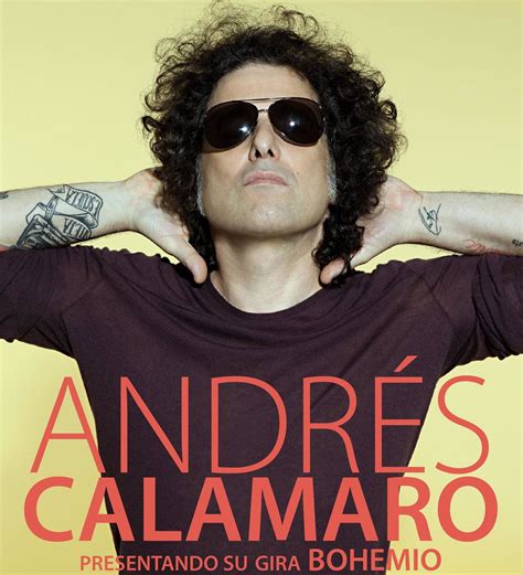 Andrés Calamaro Calienta Motores Para Su Gira Bohemio