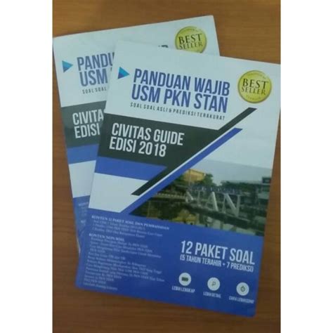 Jual Panduan Wajib Ujian Saringan Masuk PKN STAN CIVITAS GUIDE EDISI