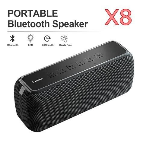 Xdobo X8 Alto Falante Port Til Sem Fio Subwoofer Prova D Gua Poderoso