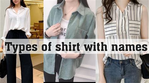 Types Of Shirt With Names For Girlsthe Trendy Girl Youtube