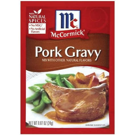 Mccormick Pork Gravy Mix Pack Of 4