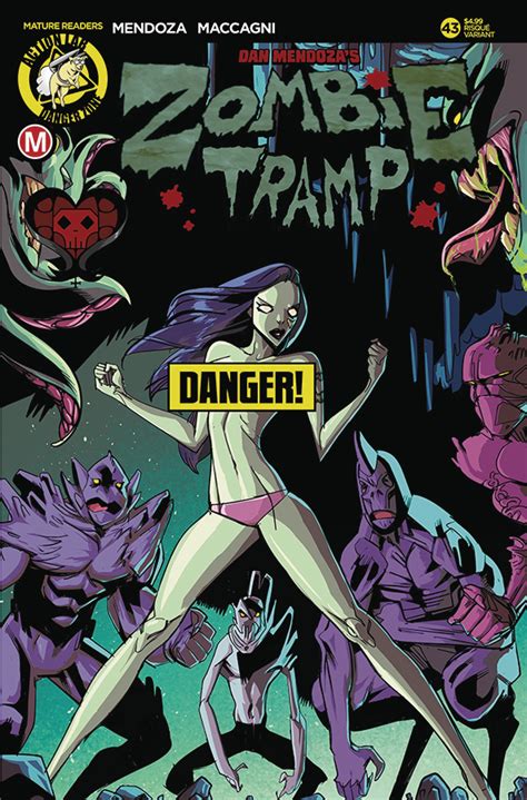 NOV171140 ZOMBIE TRAMP ONGOING 43 CVR B CELOR RISQUE MR Previews