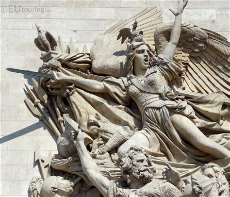 Photos Of Le Depart De Volontaires De On The Arc De Triomphe Page