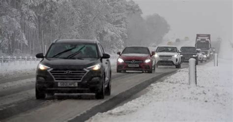 Scotland S Most Congested Roads At Christmas See If Your Route Makes