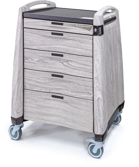 Avalo Treatment Carts Woodblend Treatment Cart By Capsa