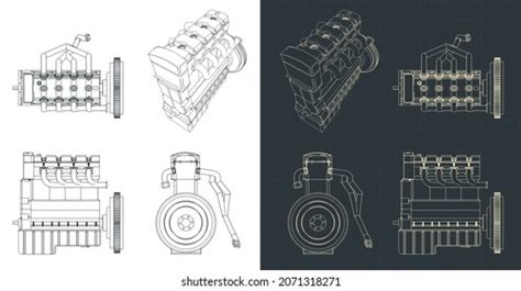 Four Cylinder Engine Images Stock Photos Vectors Shutterstock