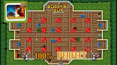 Robbery Bob Challenge Perfect Gameplay Walkthrough Youtube