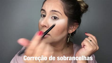 Como Corrigir As Sobrancelhas De Uma Maneira Fácil Youtube