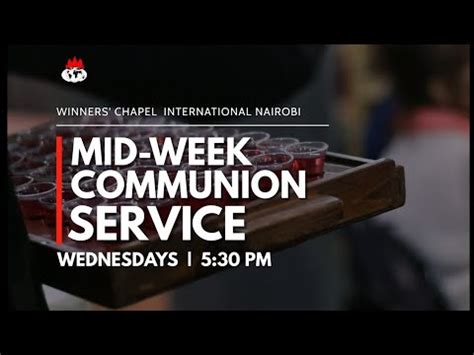 Midweek Communion Service August Th Youtube