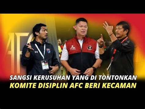 Emas Indonesia Di Cabut Efek Timnas Juara Afc Beri Sangsi