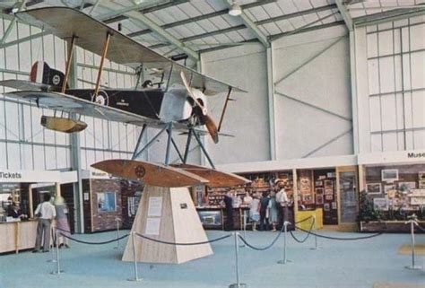 Somerset Yeovilton Fleet Air Arm Museum Exhibit WW1 Sopwith Baby Plane