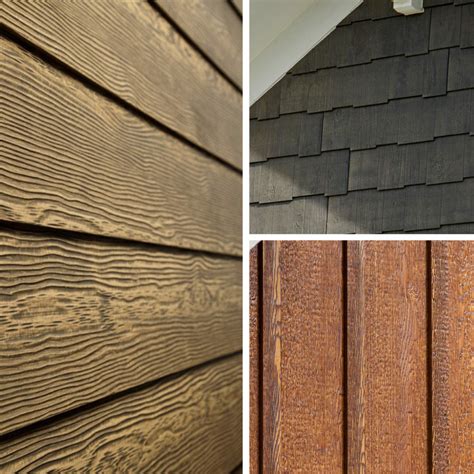 Wood Look Siding Shakes And Panels Rusticseries™ Woodtone Vinyl Siding Types Wood Vinyl