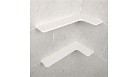 9 X 17 L Shaped Shower Tile Shelves