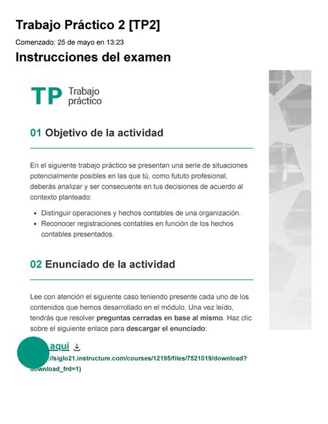 Tp Nc Principios De La Contabilidad Trabajo Pr Ctico Tp